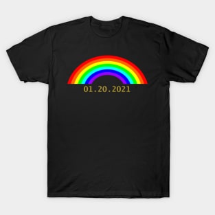 01202021 Inauguration Day Rainbow End of An Error T-Shirt